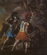 Nicolas Poussin The Companions of Rinaldo France oil painting reproduction